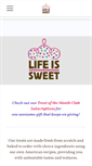 Mobile Screenshot of lifeissweetni.com